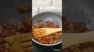 Говядина с фасолью