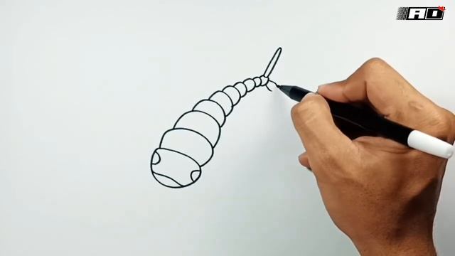 How to draw Mosquito Larva смотреть онлайн