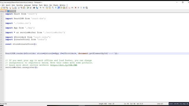 Redux with React смотреть онлайн