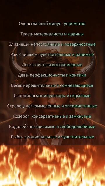 Главные минусы знаков зодиака #характер #астрология #гороскоп #минус смотреть онлайн