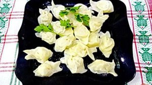 Пельмени с рыбой