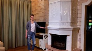 Камин в изразцовой облицовке "Альбион". Отзыв дизайнера интерьера.