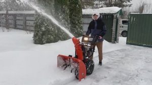 Ремонт снегоуборщика husqvarna st268ep