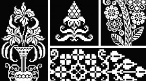 СТАРИННЫЕ СХЕМЫ. Art Deco (Арт-деко) и неоклассицизм. Рукоделие, вышивка, вязание. Подборка №125.