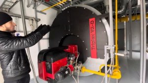 Обзор трехходовых котлов Teplofor Triplex V3 5000 кВт принцип работы #производство #котлы #горелка