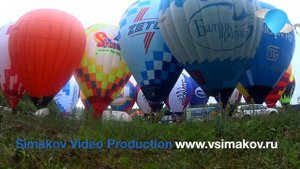 Интервальная съемка. Массовый старт аэростатов. Тележурнал “Легче воздуха”