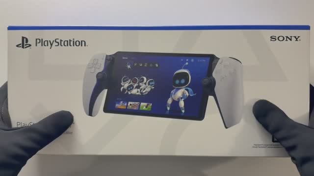 Распаковка Sony PlayStation Portal🎮 и тест в играх! Новый способ играть на PS5