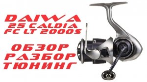 DAIWA 25 CALDIA / ОБЗОР, РАЗБОР, ТЮНИНГ.