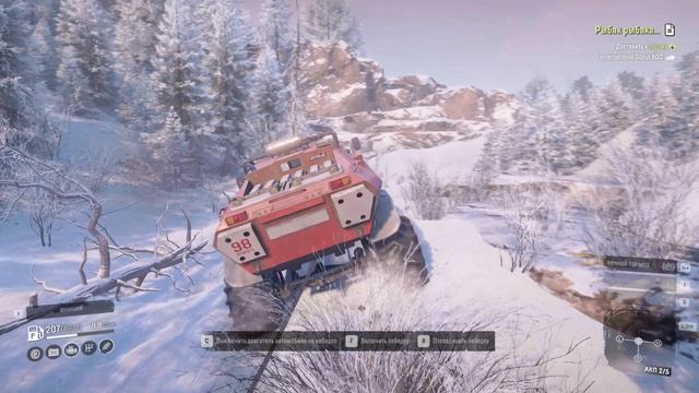 SnowRunner. Амур. Космодром. Поручение "Рыбак рыбака". смотреть онлайн