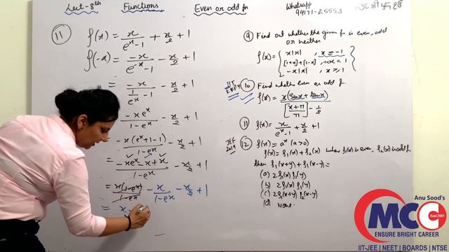 Function Equations, Even & Odd function смотреть онлайн