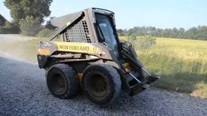 New Holland Mini Loader L160 Test Drive