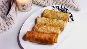 Мы приготовим мягкие блины без пищевой соды и разрыхлителя!