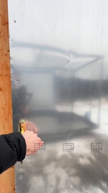 Бытовка БК-1 в МДФ с решеткой смотреть онлайн