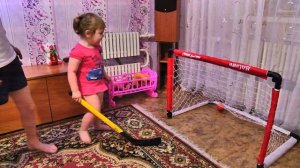 Детские мини хоккейные  ворота. Новогодний подарок , мини ворота