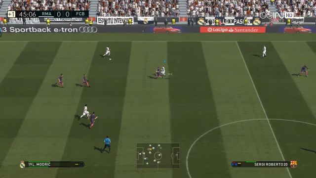 FC Barcelona vs Real Madrid | PES 2017 GamePlay PC | El Clasico | Full Match | Amazing Game смотреть онлайн