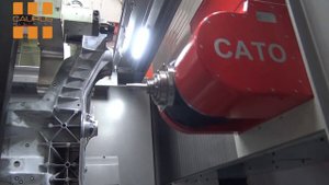 Большой фрезерный пяти осевой станок с ЧПУ CATO CP2000