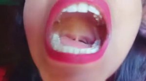 inside open big mouth👄and tongue👅 challenge video zoom camera most requested video#funny #mouth