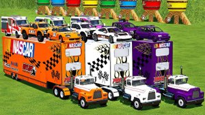 Машинки летают и прыгают! Развивающие мультики Машины помощники. Мультфильмы про машинки