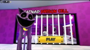 [NEW!] СБЕЖАЛ ОТ CATNAP В PRISON RUN! SCARY OBBY В РОБЛОКС