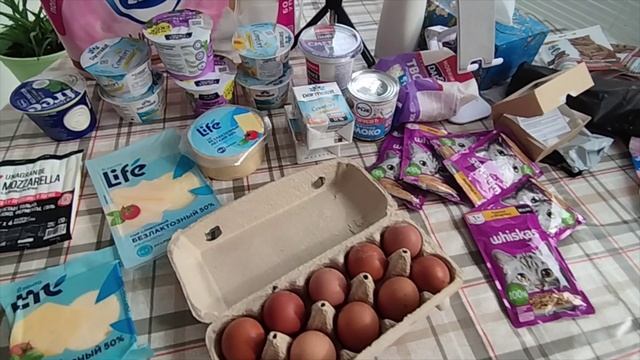 Обзор покупок с ЛЕНТЫ и маркетплейсов/Готовлю говядину с томатной пастой/Дождь за окном