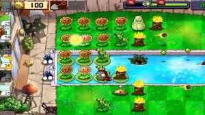 как пройти восьмой уровень в растения против зомби