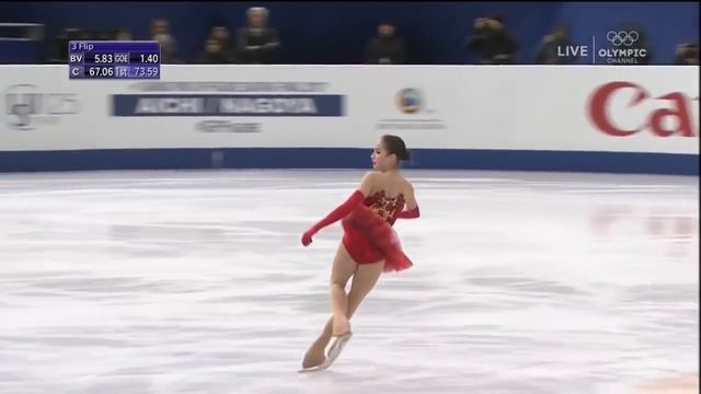 Alina Zagitova gp final 2017 FS Don Quixote 1 147.03 D2 смотреть онлайн