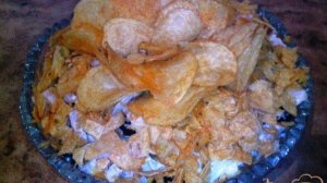 Салат с чипсами