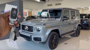 Mercedes G580 2025 года — это полностью электрическая версия легендарного G-Class