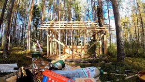 строительство избушки