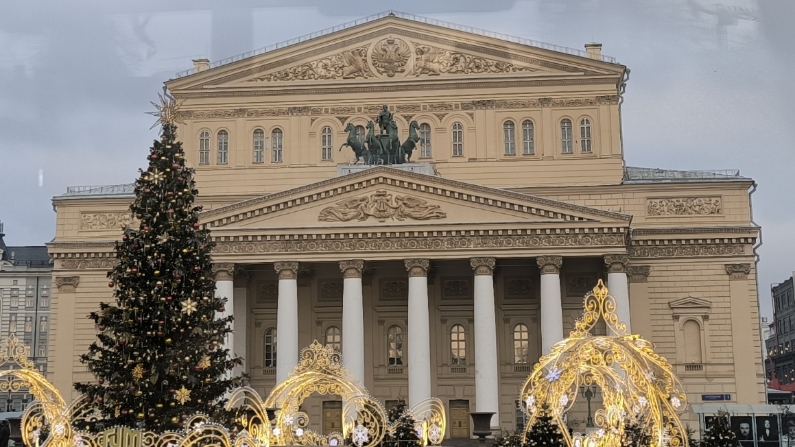 Картинки Москвы в зимнем пейзаже.