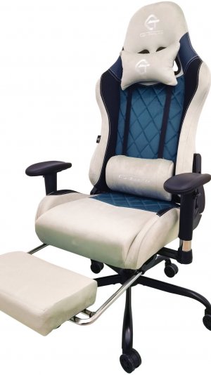 Сборка игрового компьютерного кресла с подножкой GT 306