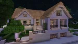 строим красивый дом в Майнкрафте часть два