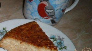 Творожно-яблочная запеканка с овсяными хлопьями