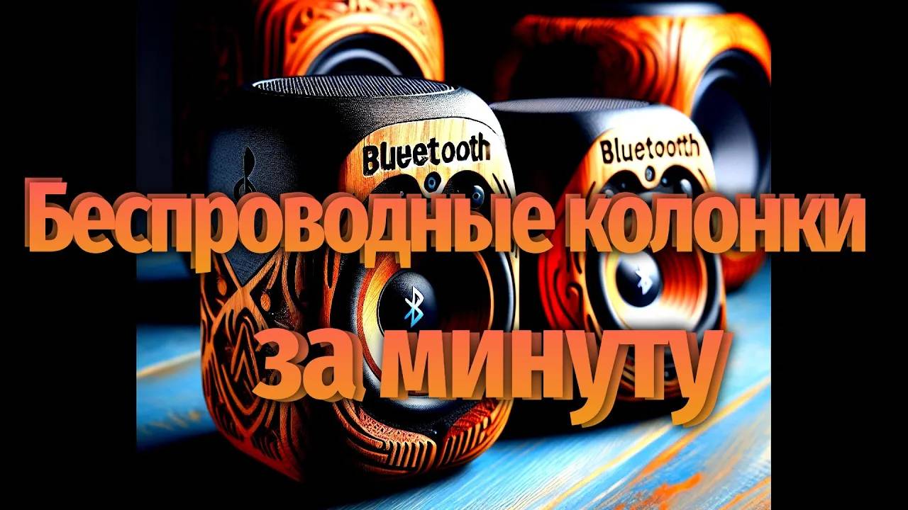 Как Сделать Беспроводные Колонки за 5 Минут с Bluetooth-Ресивером