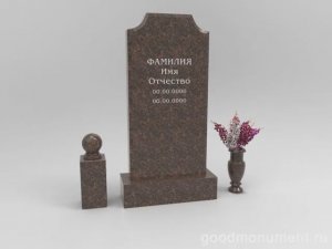 Памятник на могилу из гранита Дымовский  https://goodmonument.ru #памятникиизгранита