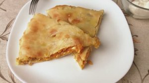 ОСЕТИНСКИЙ ПИРОГ с тыквой и сыром. Очень вкусный рецепт!