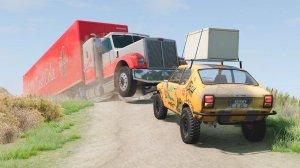 МАШИНЫ ПРОТИВ ОБРЫВОВ В 😱|BeamNG.Drive| Бименджи Драйв