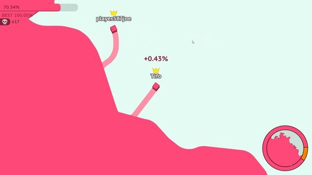 Paper.io 2 Map Control: 100.00 Teams