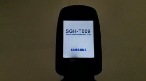 Samsung SGH-T609 - Battery empty
