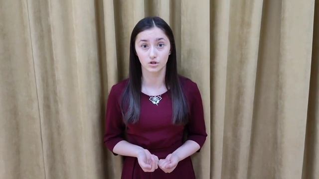 Сохрокова Дарина (14 лет) читает рассказ Аллы Орловой "А как же каша?!"