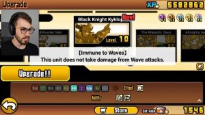 Defeating Everlord WanWan for RUGBY CAT! (Battle Cats)