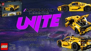 Asphalt Legends Unite - LEGO Technic Chevrolet Corvette Stingray