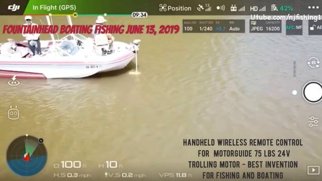 Fountainhead drone video - boating and fishing смотреть онлайн