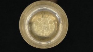 Поющая чаша Silver Йогиня 23,8 см, Ре 156 Гц, Ля 469 Гц