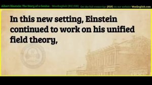 story about Albert Einstein level 3