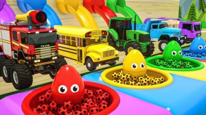 Песня акулёнка - Яйца прыгают в разноцветные футбольные мячи - Детские стишки и песенки