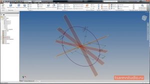 Урок Inventor. Поверхностное моделирование: Лента Мебиуса