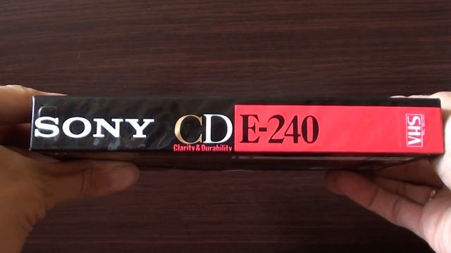 SONY CD CLARITY & DURABLITY E-240 VHS PAL SECAM