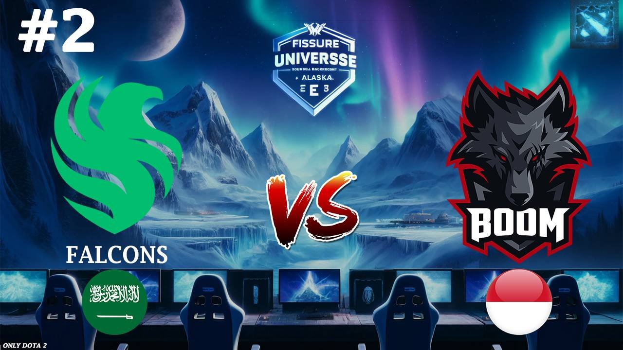 МЕДУЗА ПРОТИВ ТБ! | Falcons vs Boom #2 (BO3) FISSURE Universe Ep 4