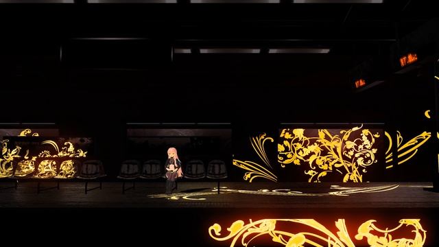 Luka Megurine - Black Gold 4K